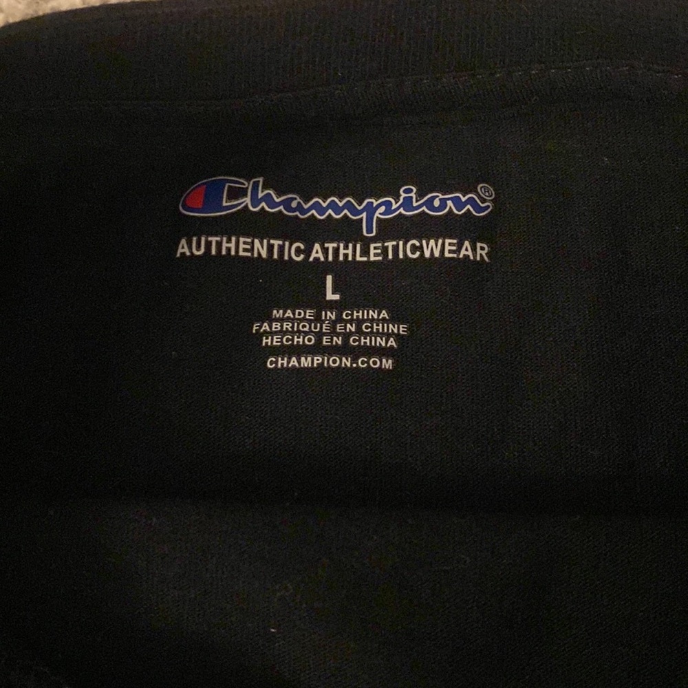 Black Champion Shirt - Picture 2 of 3